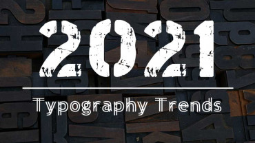 2021 Typography trends cover