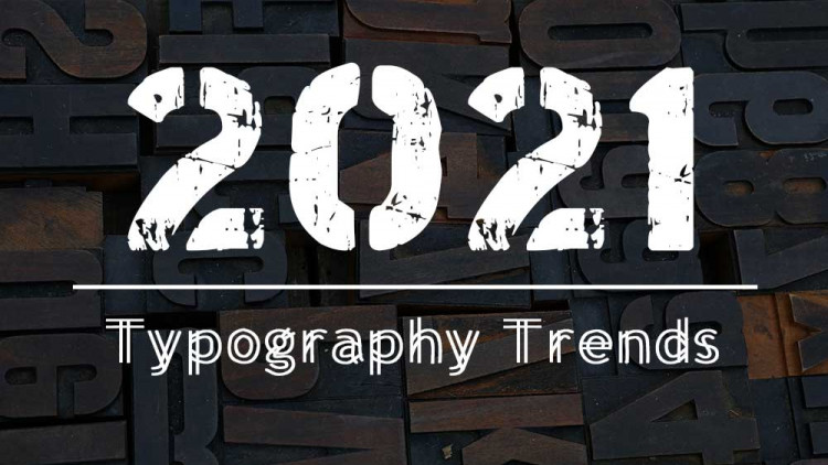 2021 Typography trends cover