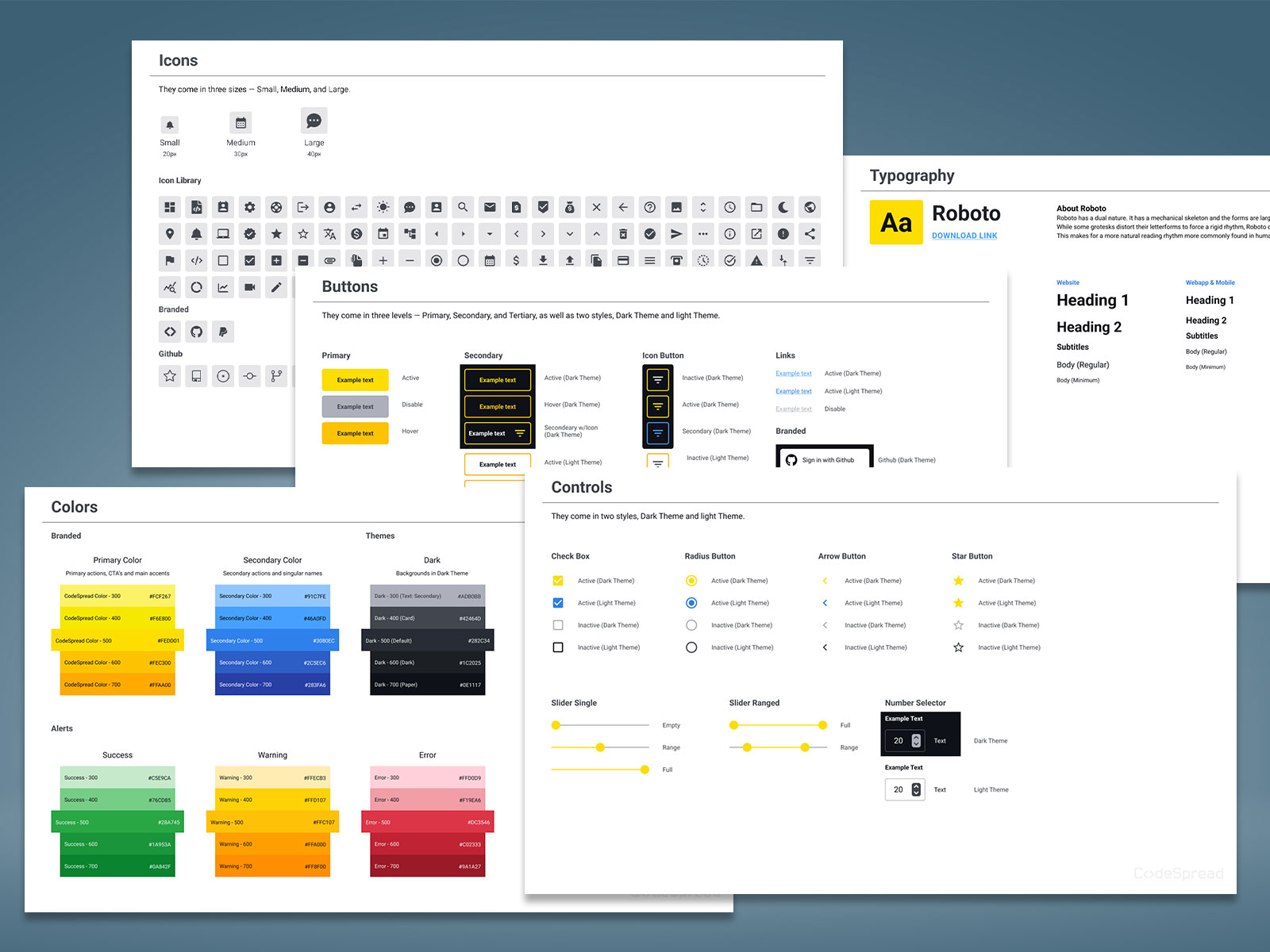 CodeSpread Design System